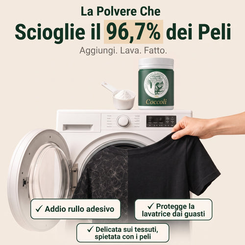 Coccoli - La polvere che scioglie il 96,7% dei peli