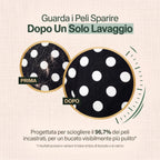 Guarda i peli sparire dopo un solo lavaggio