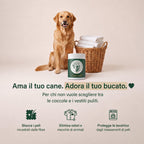 Ama il tuo cane, adora il tuo bucato