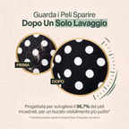 Guarda i peli sparire dopo un solo lavaggio